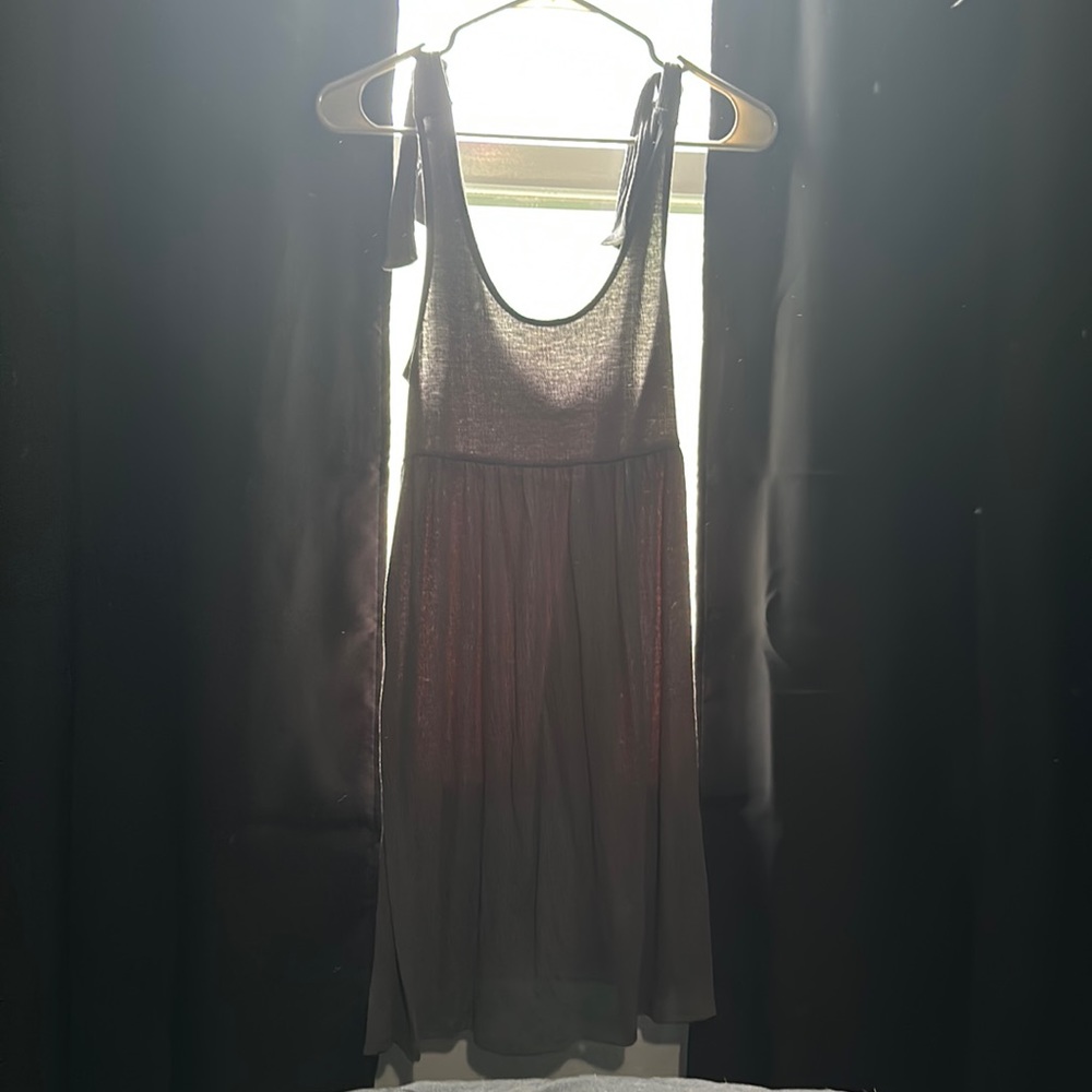 grey dress